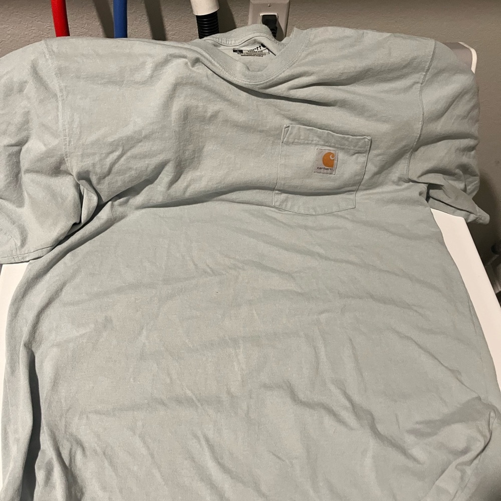 Carhartt Men's Light Gray Short Sleeve Tee